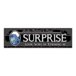 Surprise! Birthday Vinyl Banner (SP7885