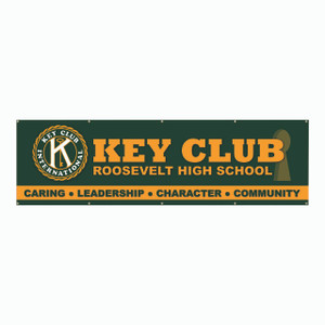 Key Club Vinyl Banner – Keyhole Key Club Vinyl Banner – Keyhole