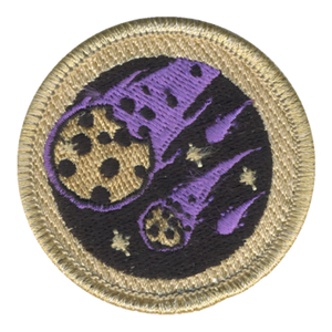 Cosmic Cookie Patrol Patch - embroidered 2 in round