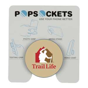 Trail Life USA Popsocket – TLUSA Logo Tan Background