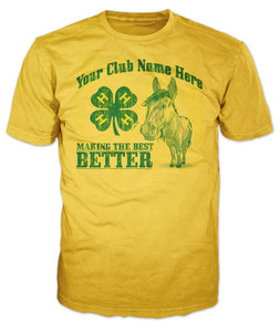 Horse 4-H Graphic Tee - Make the Best Better -Daisy Horse 4-H Graphic Tee - Make the Best Better -Daisy