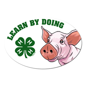 4-H Magnet Pig Learn by Doing 4-H Magnet Pig Learn by Doing