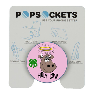 4-H Holy Cow PopSockets Grip and Stand 4-H Holy Cow PopSockets Grip and Stand