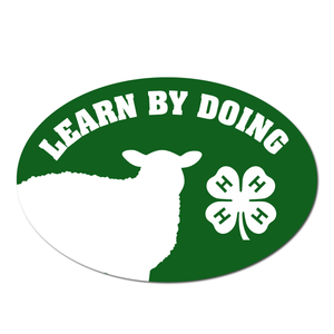 4-H Magnet - Sheep Silhouette 4-H Magnet - Sheep Silhouette