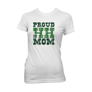 Proud 4-H Mom Graphic Tee - White Proud 4-H Mom Graphic Tee - White