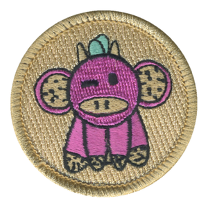 Dragon Fruit Beast Patrol Patch - embroidered 2 in round