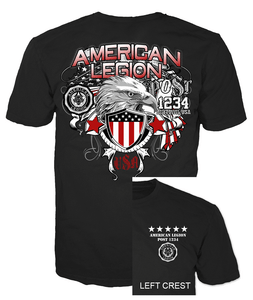 American Legion T-shirt – Patriotic Eagle (B68311) American Legion T-shirt – Patriotic Eagle (B68311)
