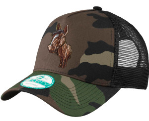 Farming Life Trucker Hat with Embroidered Horse Head
