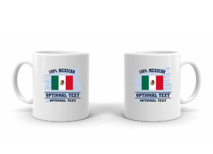 Coffee Mug – 100% Mexican Mug SP7807