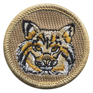 Bobcat Scout Patrol Patch - embroidered 2 inch round Bobcat Scout Patrol Patch - embroidered 2 inch round