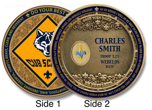Webelos Coin Design Webelos Coin Design