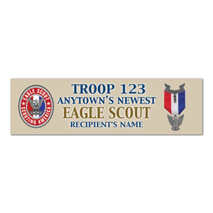 Eagle Scout Banner with BSA Trademark (96x28) Eagle Scout Banner with BSA Trademark (96x28)