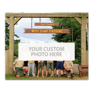 Personalized Canvas Print - Scouting Event Custom Photo | No Text Customization Personalized Canvas Print - Scouting Event Custom Photo | No Text Customization