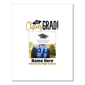 Personalized Canvas Print - Signature Graduation Photo Personalized Canvas Print - Signature Graduation Photo