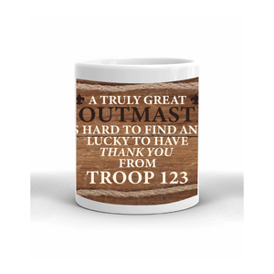 Scoutmaster BSA Mug - Middle View