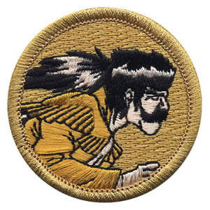 Premium Frontiersman Scout Patrol Patch - embroidered 2 inch round Premium Frontiersman Scout Patrol Patch - embroidered 2 inch round