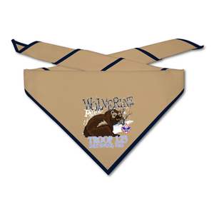 Troop Neckerchief with Wolverine Patrol Design and BSA Logo