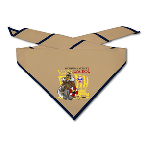Troop Neckerchief with Viking Patrol Design and Scouting America Logo