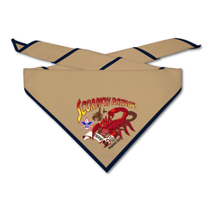 Troop Neckerchief with Scorpion Patrol Design and BSA Logo Troop Neckerchief with Scorpion Patrol Design and BSA Logo