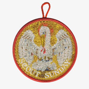 Scout Sunday Stork Patch