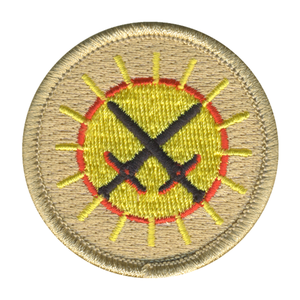 Solar Strikers Patrol Patch - embroidered 2 in round