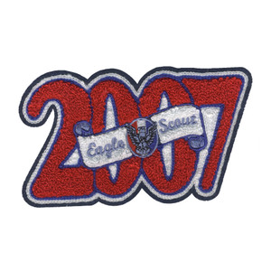 2007 Eagle Scout Letterman Jacket Chenille Patch