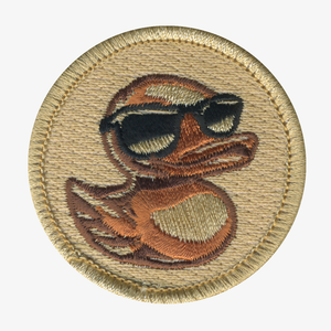 Leather Duckies Patrol Patch - embroidered 2 in round
