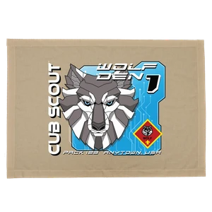 Wolf Cub Scout den flag