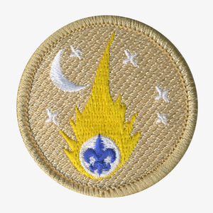 Shooting Stars Patrol Patch - embroidered 2 in round Shooting Stars Patrol Patch - embroidered 2 in round