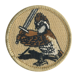 Bobwhite Warrior Patrol Patch - embroidered 2 in round Bobwhite Warrior Patrol Patch - embroidered 2 in round