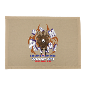 BSA Emblem Troop Patrol Flag with Ram Patrol Design