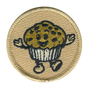 Dancing Muffin Patrol Patch - embroidered 2 in round