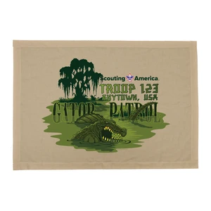 Troop Patrol Flag with Gator Patrol and Scouting America logo