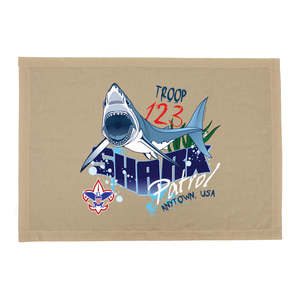 BSA Emblem Troop Patrol Flag with Shark BSA Emblem Troop Patrol Flag with Shark