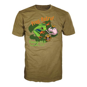 Troop Patrol Shirt with Frog Patrol Design and Scouting America logo