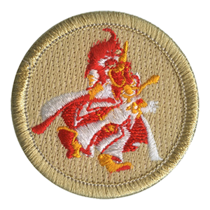 Singing Duck Scout Patrol Patch - embroidered 2 inch round by ClassB Singing Duck Scout Patrol Patch - embroidered 2 inch round by ClassB
