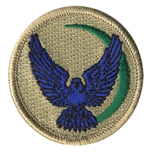 Night Wings Scout Patrol Patch - embroidered 2 inch round by ClassB