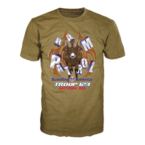 Scouts BSA Patrol Shirt with Ram Patrol