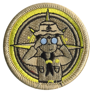 Scout Explorer Scout Patrol Patch - embroidered 2 inch round by ClassB Scout Explorer Scout Patrol Patch - embroidered 2 inch round by ClassB