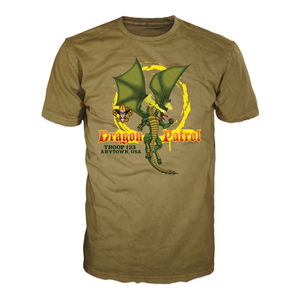BSA Troop Patrol Shirts with Dragon Patrol Design