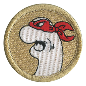 Ninja Sock Scout Patrol Patch - embroidered 2 inch round by ClassB Ninja Sock Scout Patrol Patch - embroidered 2 inch round by ClassB