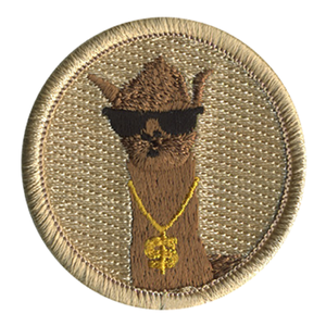 Legit Llama Scout Patrol Patch - embroidered 2 inch round by ClassB Legit Llama Scout Patrol Patch - embroidered 2 inch round by ClassB