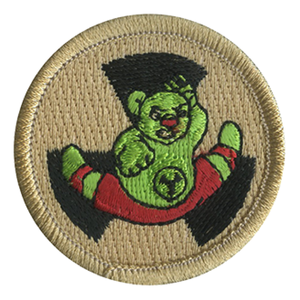 Nuclear Gummy Bear Scout Patrol Patch - embroidered 2 inch round by ClassB Nuclear Gummy Bear Scout Patrol Patch - embroidered 2 inch round by ClassB