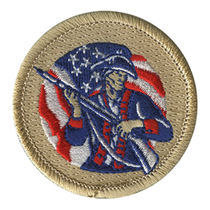 Sons of Liberty Scout Patrol Patch - embroidered 2 inch round by ClassB Sons of Liberty Scout Patrol Patch - embroidered 2 inch round by ClassB
