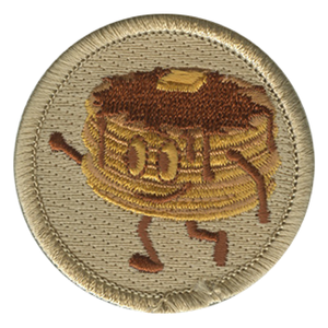 Pancake Scout Patrol Patch - embroidered 2 inch round by ClassB