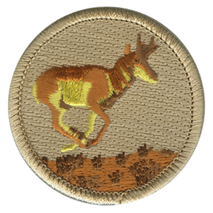Pronghorn Scout Patrol Patch - embroidered 2 inch round (New) by ClassB