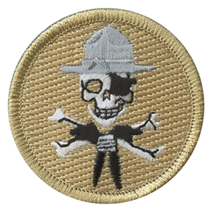 Scout Pirate Scout Patrol Patch - embroidered 2 inch round by ClassB Scout Pirate Scout Patrol Patch - embroidered 2 inch round by ClassB