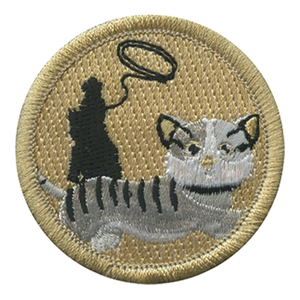 Cat Herder Scout Patrol Patch - embroidered 2 inch round by ClassB