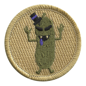 Venomous Pickle Scout Patrol Patch - embroidered 2 inch round by ClassB