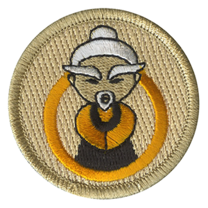 Samurai Scout Patrol Patch - embroidered 2 inch round by ClassB